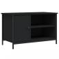 Preview: TV-Schrank Schwarz 80x40x50 cm Holzwerkstoff