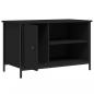 Preview: TV-Schrank Schwarz 80x40x50 cm Holzwerkstoff