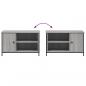 Preview: TV-Schrank Grau Sonoma 80x40x50 cm Holzwerkstoff