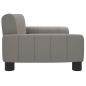 Preview: Hundebett Taupe 70x45x30 cm Stoff