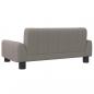 Preview: Hundebett Taupe 70x45x30 cm Stoff