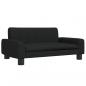 Preview: Hundebett Schwarz 70x45x30 cm Stoff