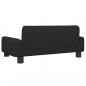 Preview: Hundebett Schwarz 70x45x30 cm Stoff