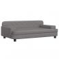 Preview: Hundebett Grau 90x53x30 cm Kunstleder