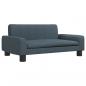 Preview: Hundebett Dunkelgrau 70x45x30 cm Stoff