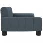 Preview: Hundebett Dunkelgrau 70x45x30 cm Stoff