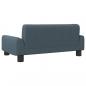 Preview: Hundebett Dunkelgrau 70x45x30 cm Stoff