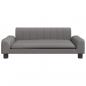 Preview: Hundebett Grau 90x53x30 cm Kunstleder