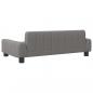 Preview: Hundebett Grau 90x53x30 cm Kunstleder