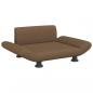 Preview: Hundebett Braun 70x45x28 cm Stoff