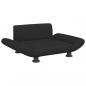 Preview: Hundebett Schwarz 70x45x28 cm Stoff