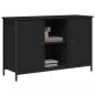 Preview: TV-Schrank Schwarz 100x35x65 cm Holzwerkstoff