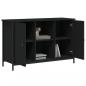 Preview: TV-Schrank Schwarz 100x35x65 cm Holzwerkstoff