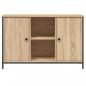 Preview: TV-Schrank Sonoma-Eiche 100x35x65 cm Holzwerkstoff