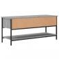 Preview: TV-Schrank Grau Sonoma 100x35x45 cm Holzwerkstoff