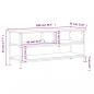 Preview: TV-Schrank Grau Sonoma 100x35x45 cm Holzwerkstoff