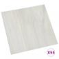 Preview: PVC-Fliesen Selbstklebend 55 Stk. 5,11 m² Creme