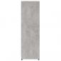 Preview: Badezimmerschrank Betongrau 30x30x95 cm Holzwerkstoff