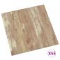 Preview: PVC-Fliesen Selbstklebend 55 Stk. 5,11 m² Braun