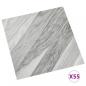 Preview: PVC-Fliesen Selbstklebend 55 Stk. 5,11 m² Grau Gestreift