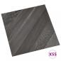 Preview: PVC-Fliesen Selbstklebend 55 Stk. 5,11 m² Grau Gestreift