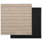 Preview: Teppichfliesen 20 Stk. 5 m² 50x50 cm Gestreift Beige