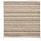 Preview: Teppichfliesen 20 Stk. 5 m² 50x50 cm Gestreift Beige