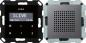 Preview: ARDEBO.de Gira 228028 Unterputz-Radio RDS mit einem Lautsprecher Bedienaufsatz in Schwarzglasoptik System 55, Anthrazit