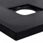 Preview: Duschtasse SMC Schwarz 90x90 cm 