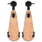 Preview: Schuhspanner 2 Paar Größe 36-40 Kiefer Massivholz