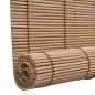 Preview: Bambusrollos 2 Stk. 80x160 cm Braun