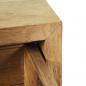 Preview: Nachttische 2 Stk. 40x30x50 cm Teak Massivholz