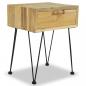 Preview: Nachttische 2 Stk. 40x30x50 cm Teak Massivholz