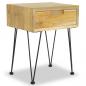 Preview: Nachttische 2 Stk. 40x30x50 cm Teak Massivholz