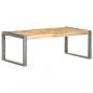 Preview: ARDEBO.de - Couchtisch 110x60x40 cm Raues Mangoholz