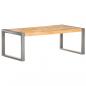 Preview: Couchtisch 110x60x40 cm Raues Mangoholz