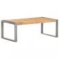 Preview: Couchtisch 110x60x40 cm Raues Mangoholz