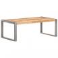 Preview: Couchtisch 110x60x40 cm Raues Mangoholz