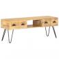 Preview: TV-Schrank 120x35x45 cm Mango Massivholz