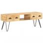 Preview: TV-Schrank 120x35x45 cm Mango Massivholz