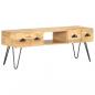 Preview: TV-Schrank 120x35x45 cm Mango Massivholz