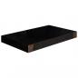 Preview: Schweberegale 2 Stk. Hochglanz-Schwarz 40x23x3,8 cm MDF