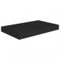 Preview: Schweberegale 4 Stk. Schwarz 40x23x3,8 cm MDF