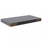 Preview: Schweberegale 2 Stk. Grau 50x23x3,8 cm MDF