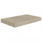 Preview: Schwebende Wandregale 2 Stk. Eichefarben 40x23x3,8cm MDF