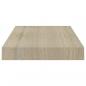 Preview: Schwebende Wandregale 2 Stk. Eichefarben 40x23x3,8cm MDF