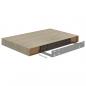 Preview: Schwebende Wandregale 2 Stk. Eichefarben 40x23x3,8cm MDF