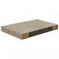 Preview: Schwebende Wandregale 4 Stk. Eichefarben 40x23x3,8cm MDF