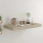 Preview: ARDEBO.de - Schwebendes Wandregal Eichefarben 50x23x3,8 cm MDF