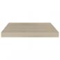 Preview: Schwebendes Wandregal Eichefarben 50x23x3,8 cm MDF